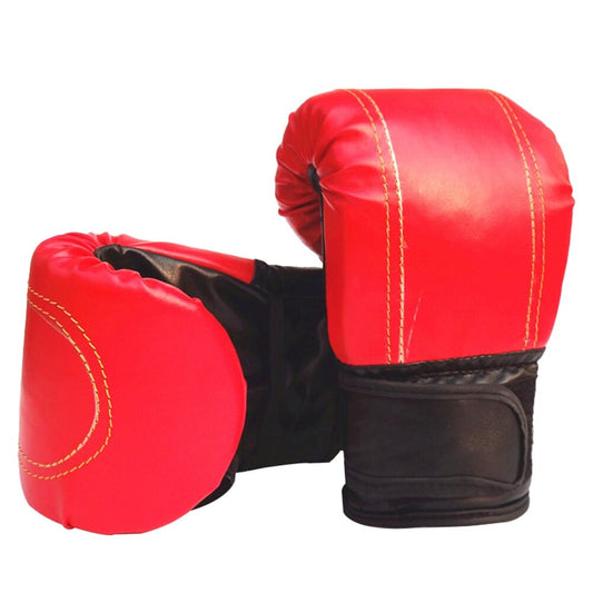 Faux Leather MMA Boxing Muay Thai Sandbag Fight Combat Training Fist Gloves