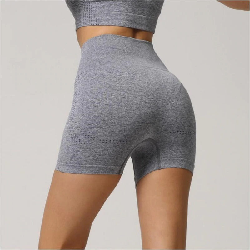 New style High waist seamless gym shorts fitness yoga short butt sports yoga shorts short workout leggings